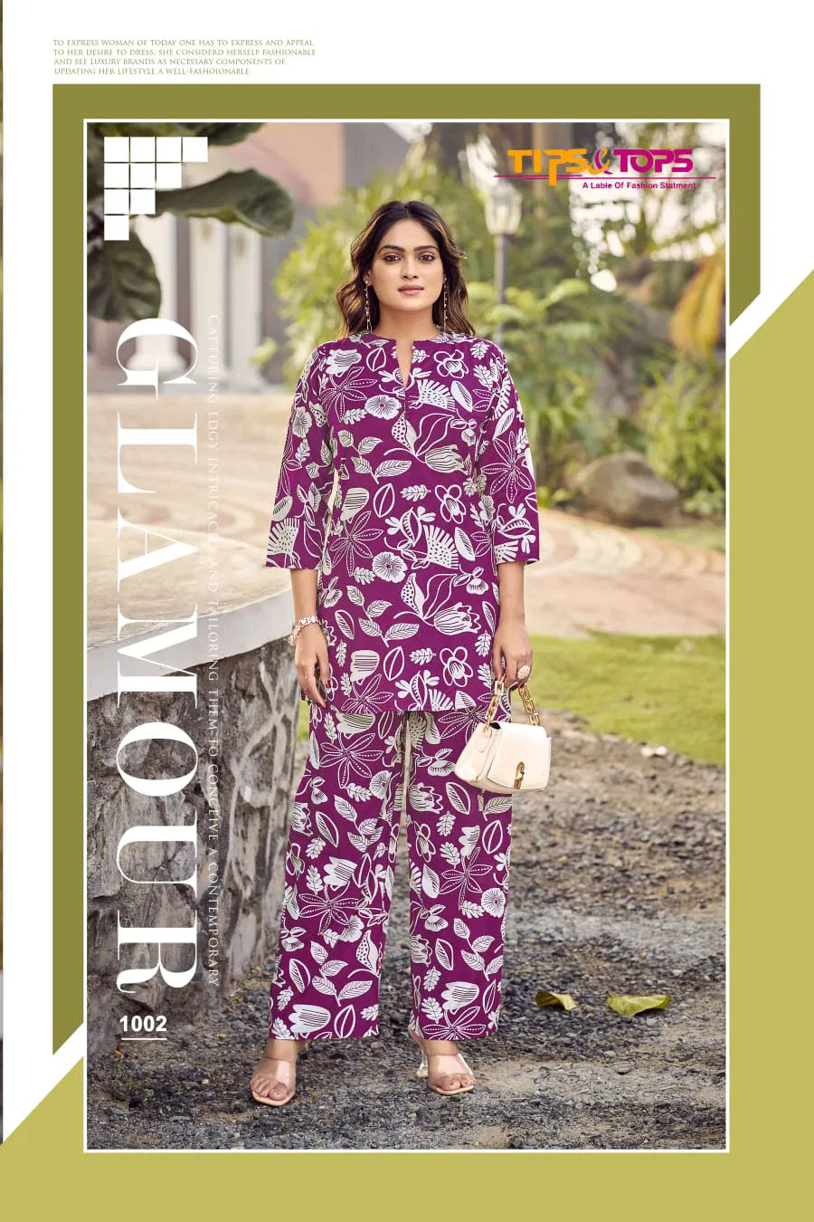 Tips And Tops Fashion Beats Vol 10 Rayon Printed Co Ord Set Orders In India
